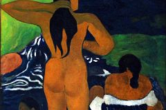 09 Tahitian Women Bathing - Paul Gauguin 1892 - Robert Lehman Collection New York Metropolitan Museum Of Art